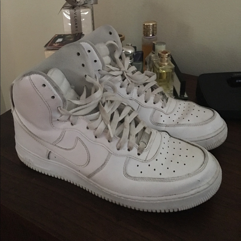 Coming Soon.Men's White Air Force Ones. Sz 13