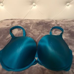 Victoria's Secret "the one" teal padded bra 36DD