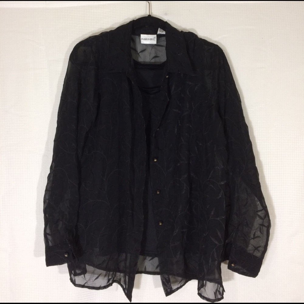 Black dress shirt