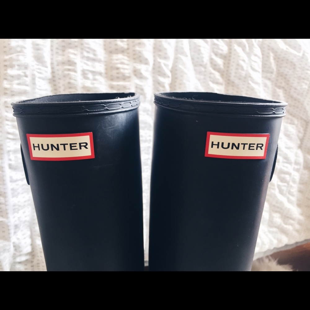 SOLD! ✨ Authentic Tall Hunter Boots ✨