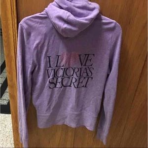Victoria's Secret zip up hoodie