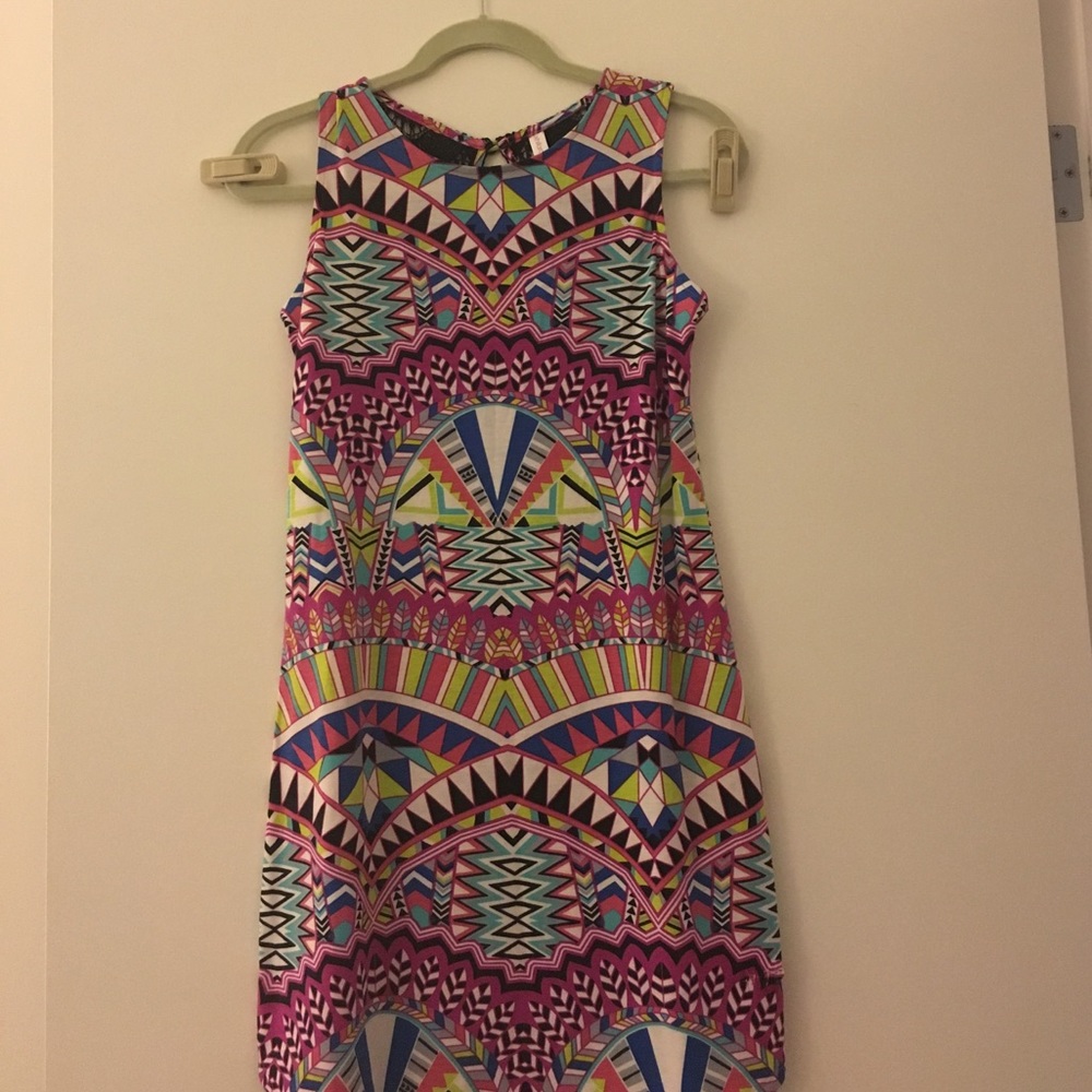 Aztec beach dress/ cover up