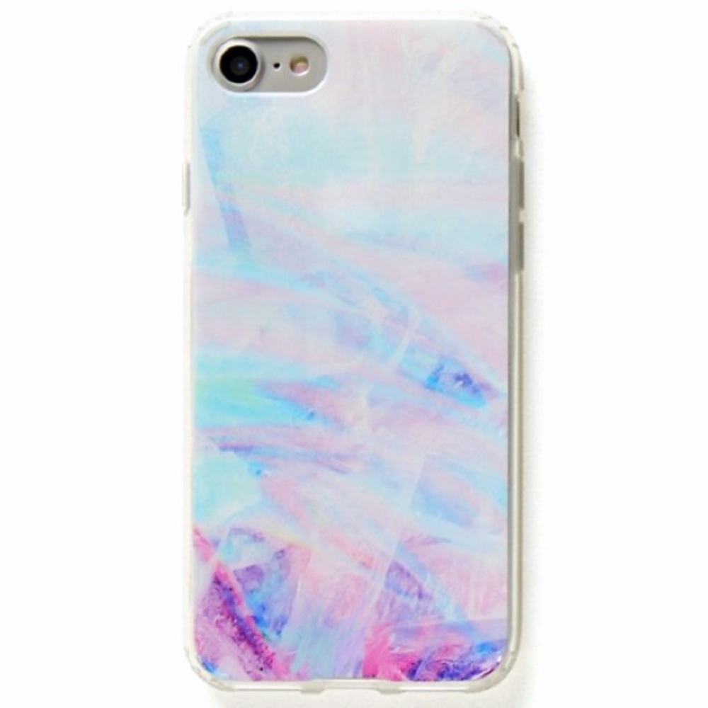 Pink Marble IPhone CASE Multicolored IPhone 7 5/5s - Picture 2 of 2