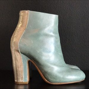 Maison Margiela Trompe L'oeil heeled boots
