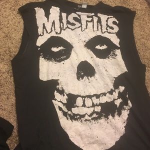 Misfits sleeveless top