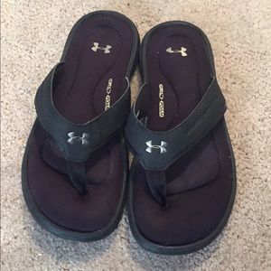 Under Armour flip flops