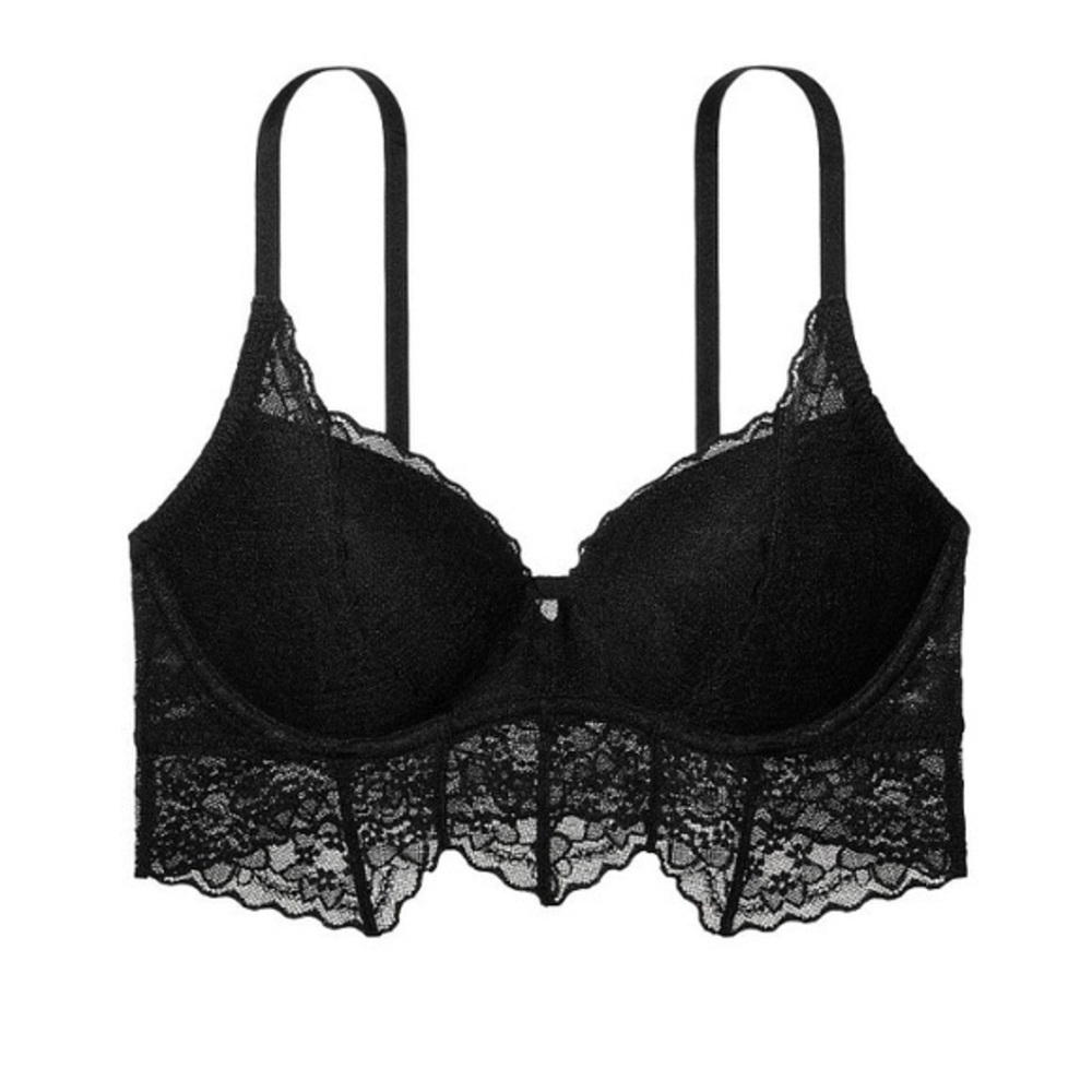 PINK Victoria's Secret Lace Medallion Push Up