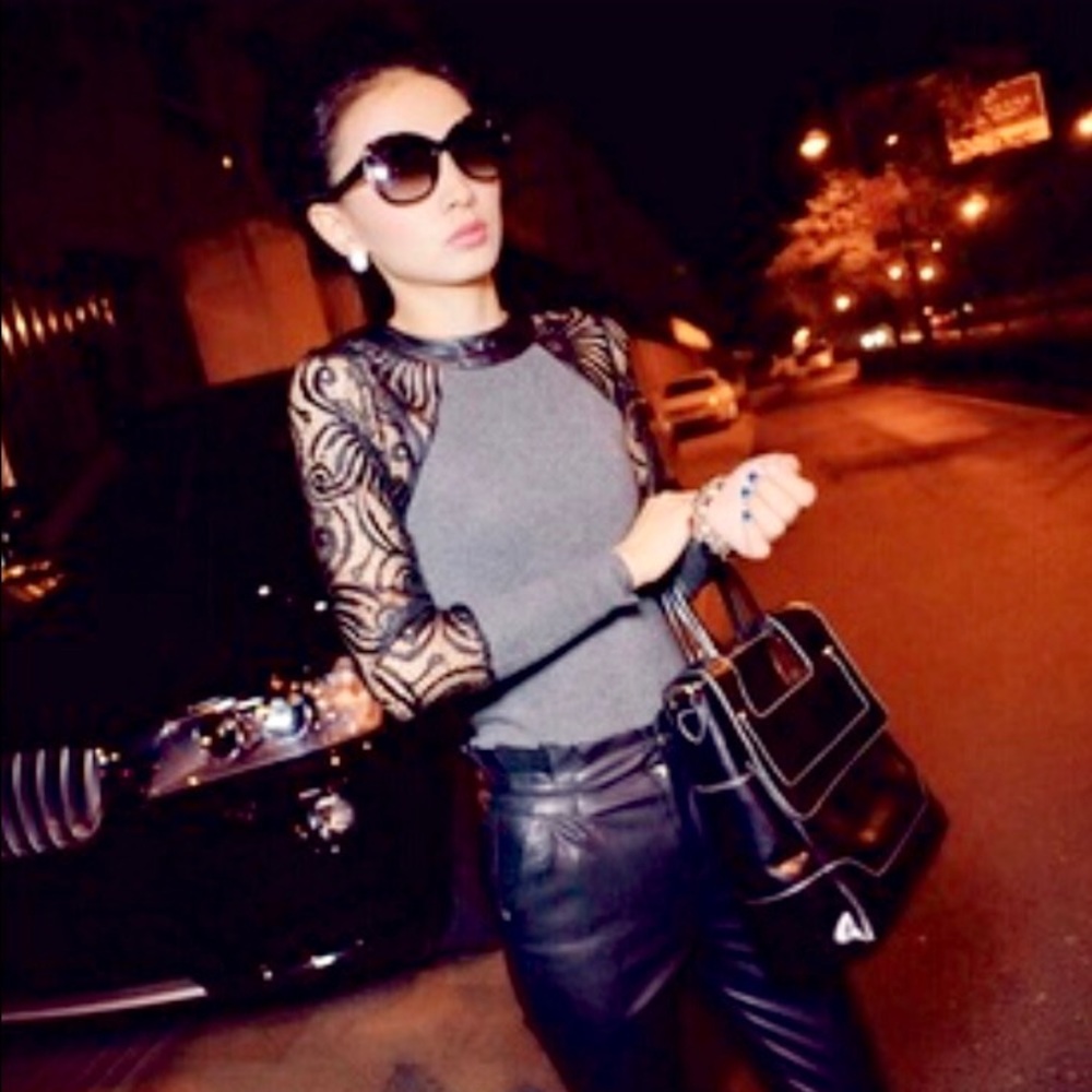 💝SALE❤ Sexy Lace Patchwork Knitted Sweater