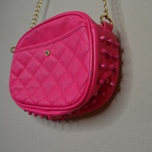 Pink Studded Purse