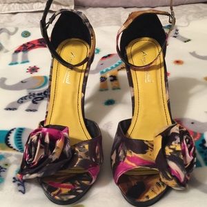 Floral Stiletto Heels