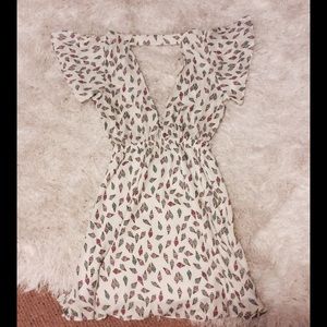 Ice cream patterned dress
