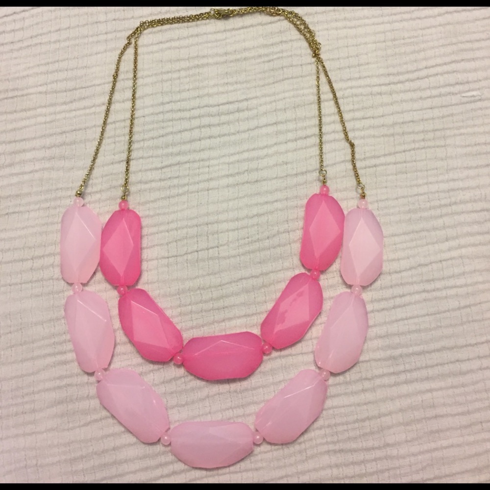 Pink Statement Necklace