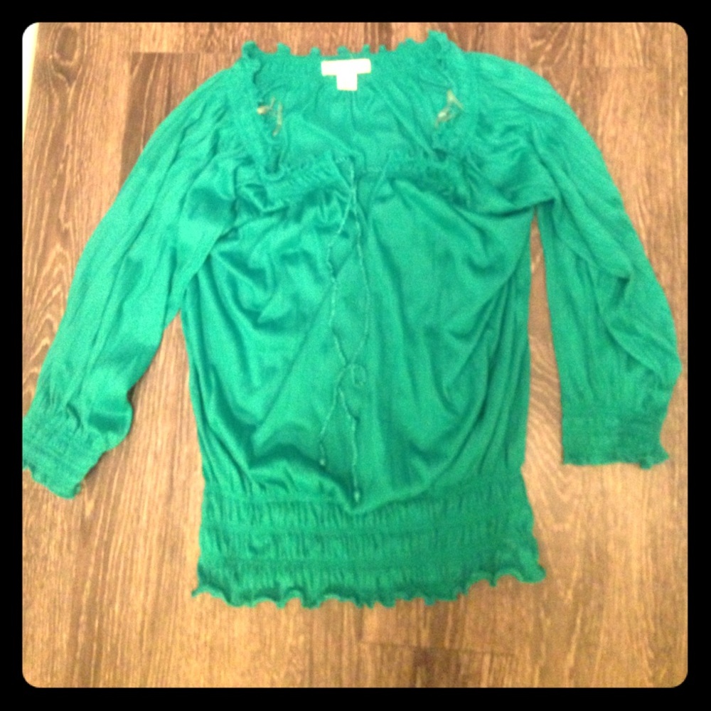 Green tunic
