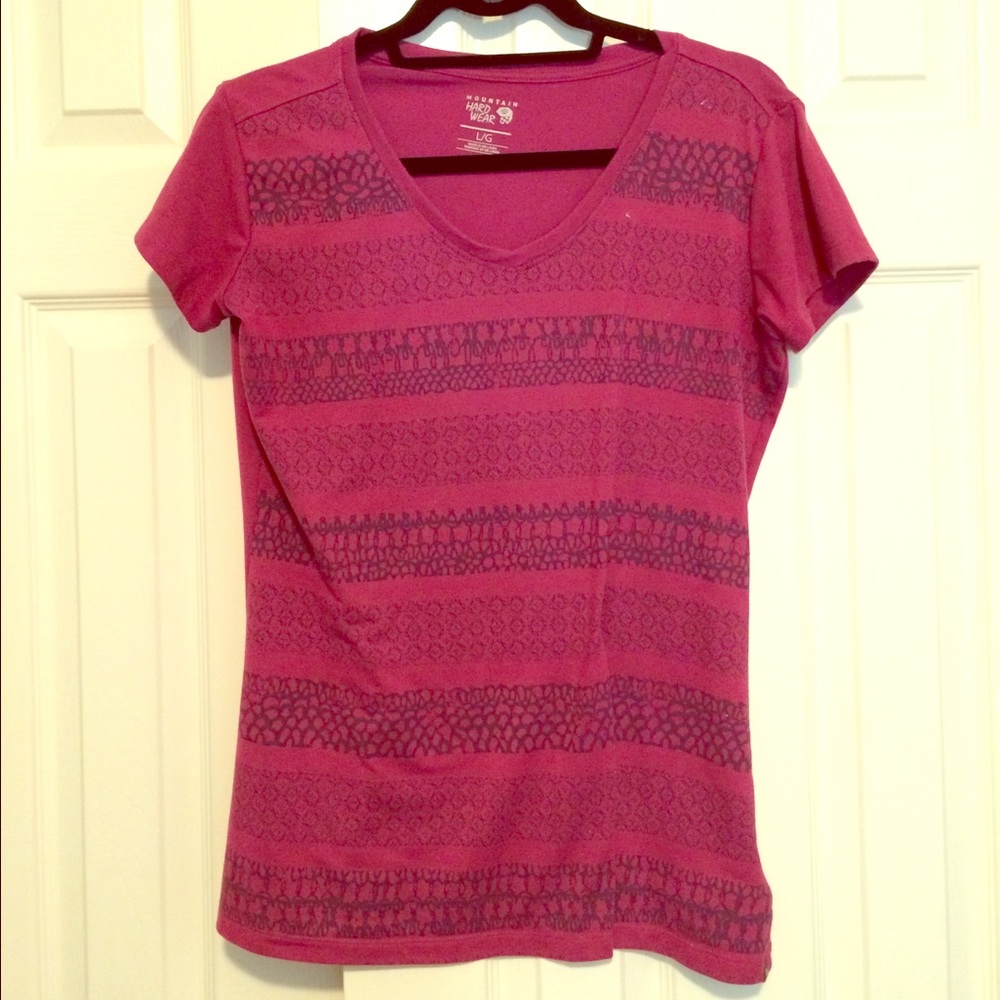 Mountain Hard Wear purple tee size Large