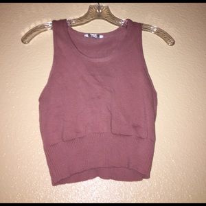 Papaya Pink Crop Top