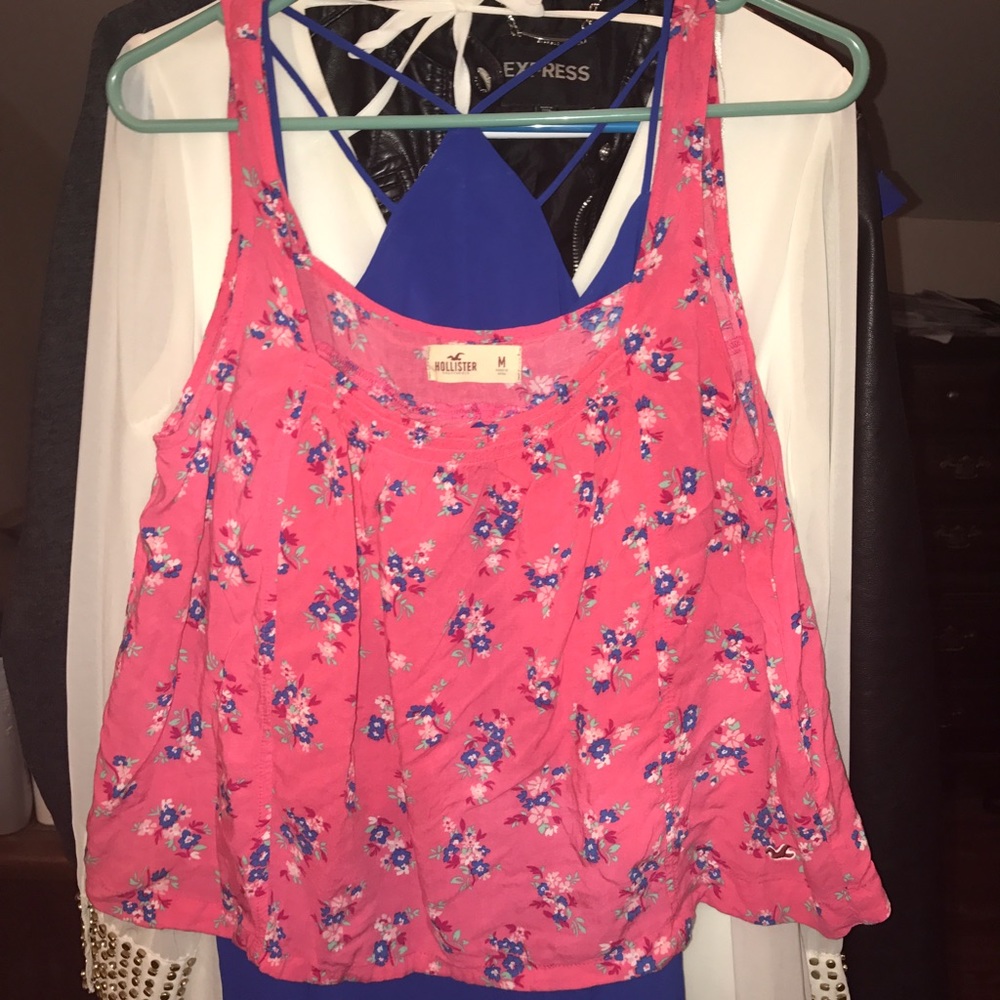 Hollister Open back tank top