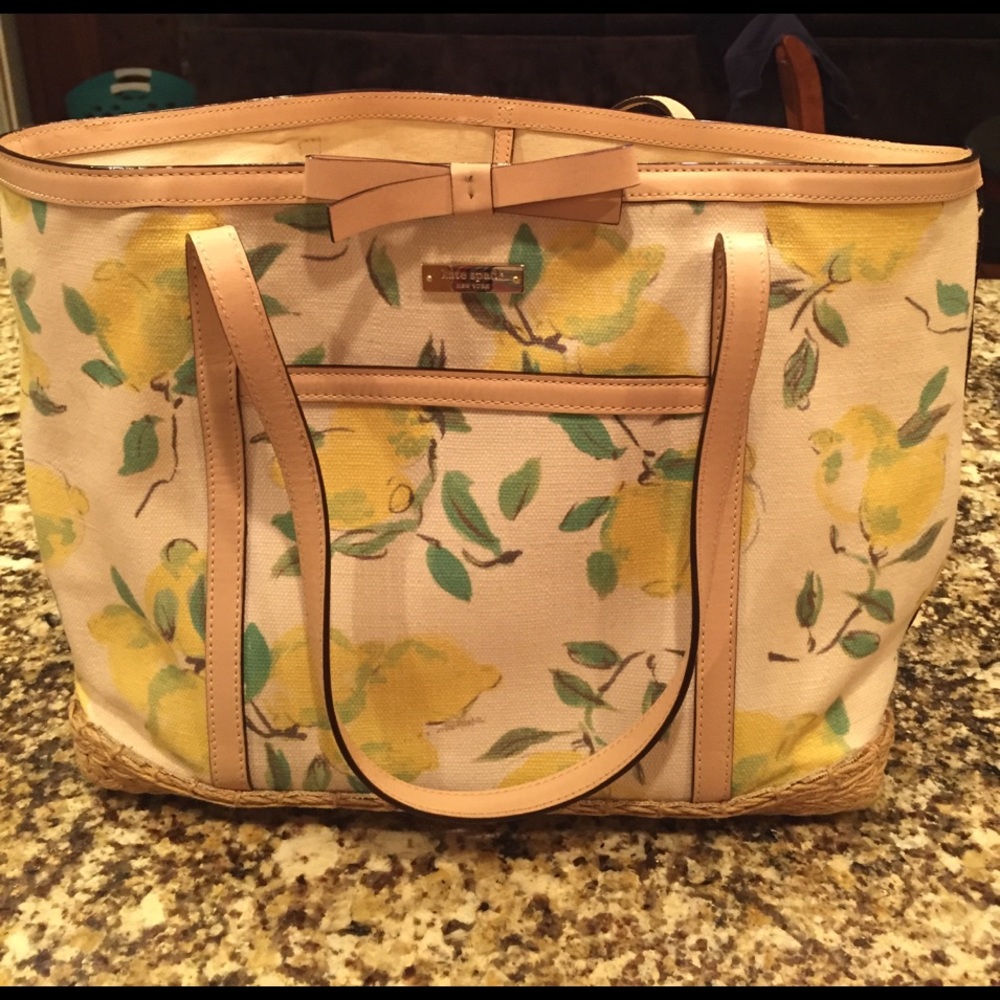 Kate Spade Lemon Print Bag