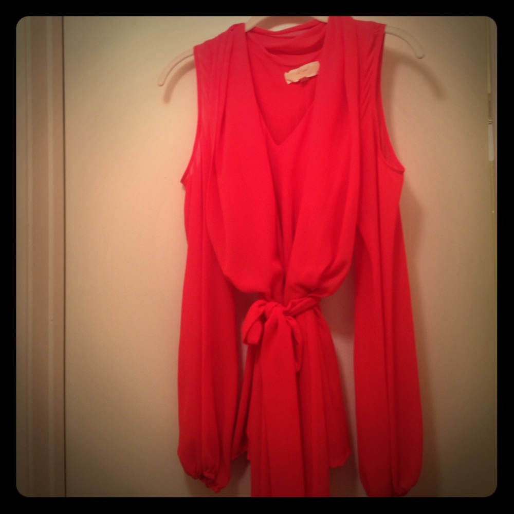 Long sleeve blouse