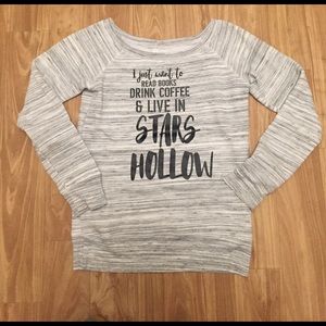 Gilmore Girls Themed Scoop-neck Sweater