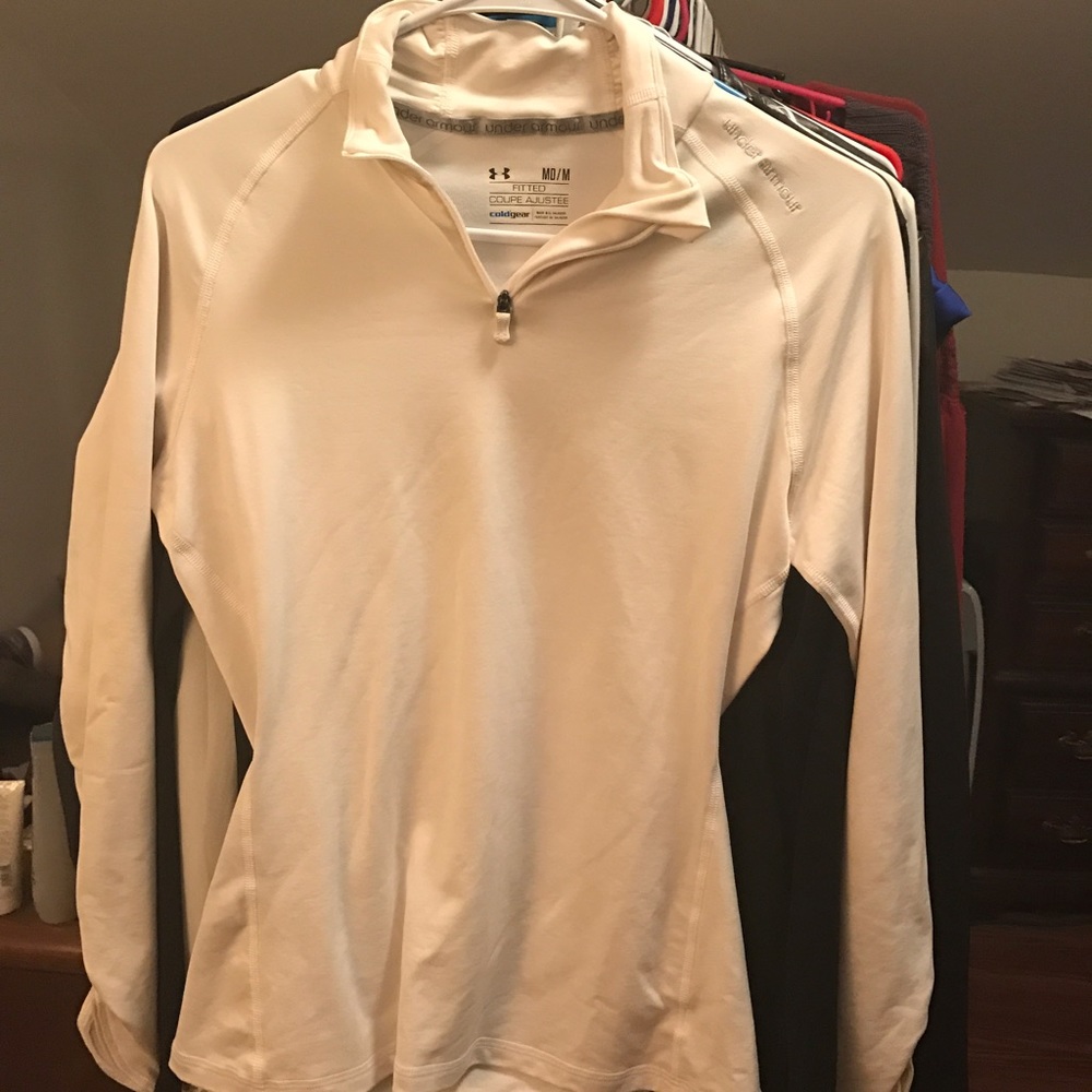 Under armor half zip