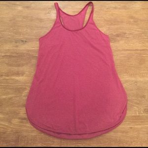 Lululemon light maroon size 4 tank top