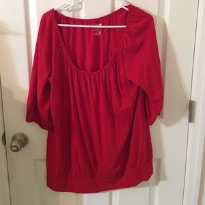 Lane Bryant off shoulder shirt