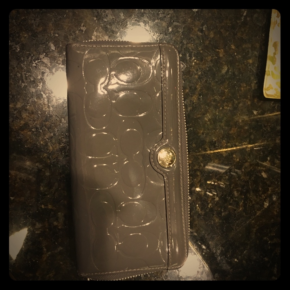 Authentic coach wallet