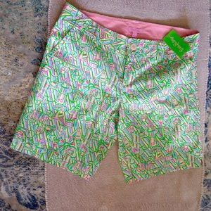 NWT Fun Lilly Pulitzer Bermuda Shorts