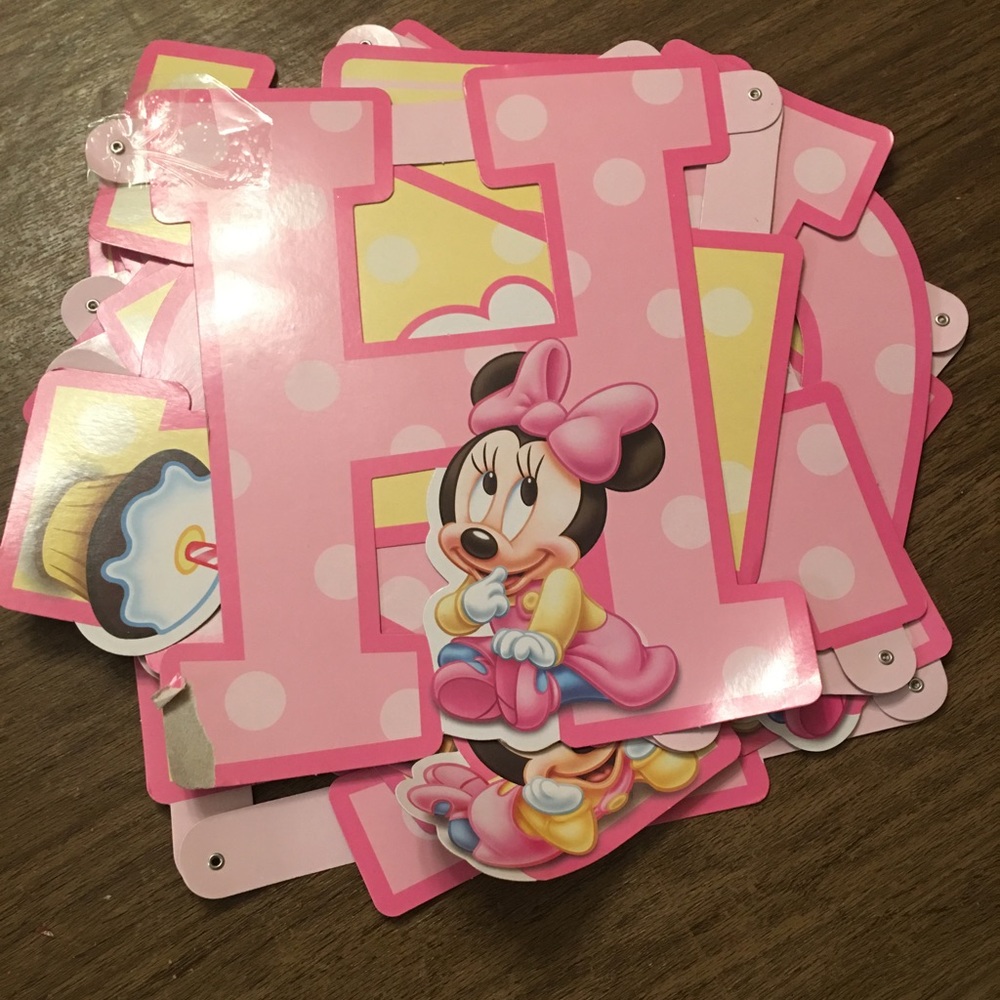 Minnie Mouse birthday bundle