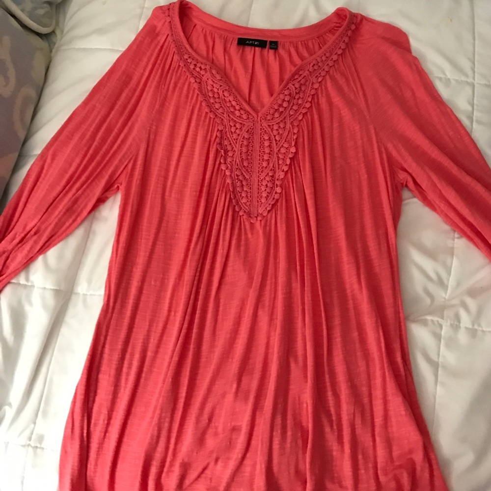 Raspberry tunic
