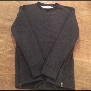 Lululemon Crew Neck Grey Sweatshirt sz 4