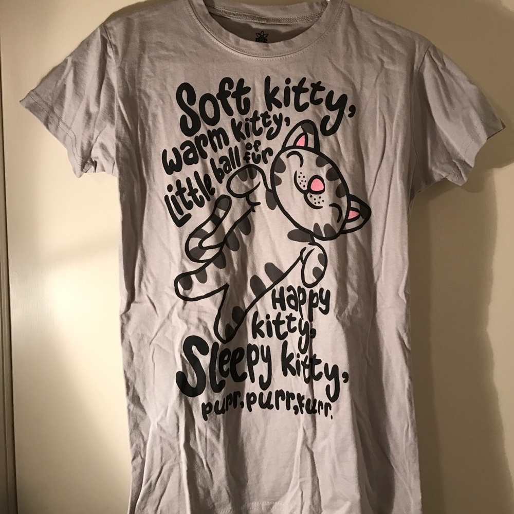 Soft kitty t shirt