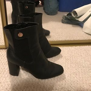 Boohoo Square Toe Booties