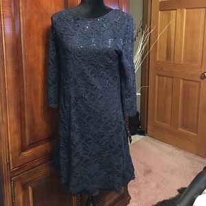 New navy cocktail dress. Size 12
