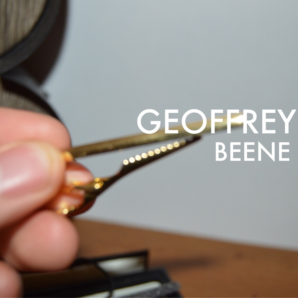 Solid Gold Geoffrey Beene Tie Clip