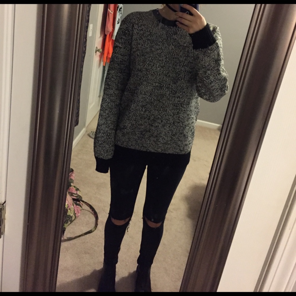 oversized gap sweater