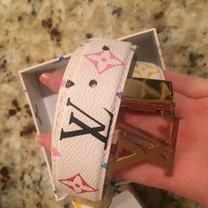 Multi-Colored Louis Vuitton Belt