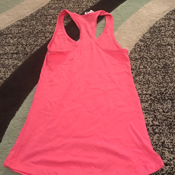 Pink Racerback Breast Cancer Awareness Tank Top - Picture 2 of 2