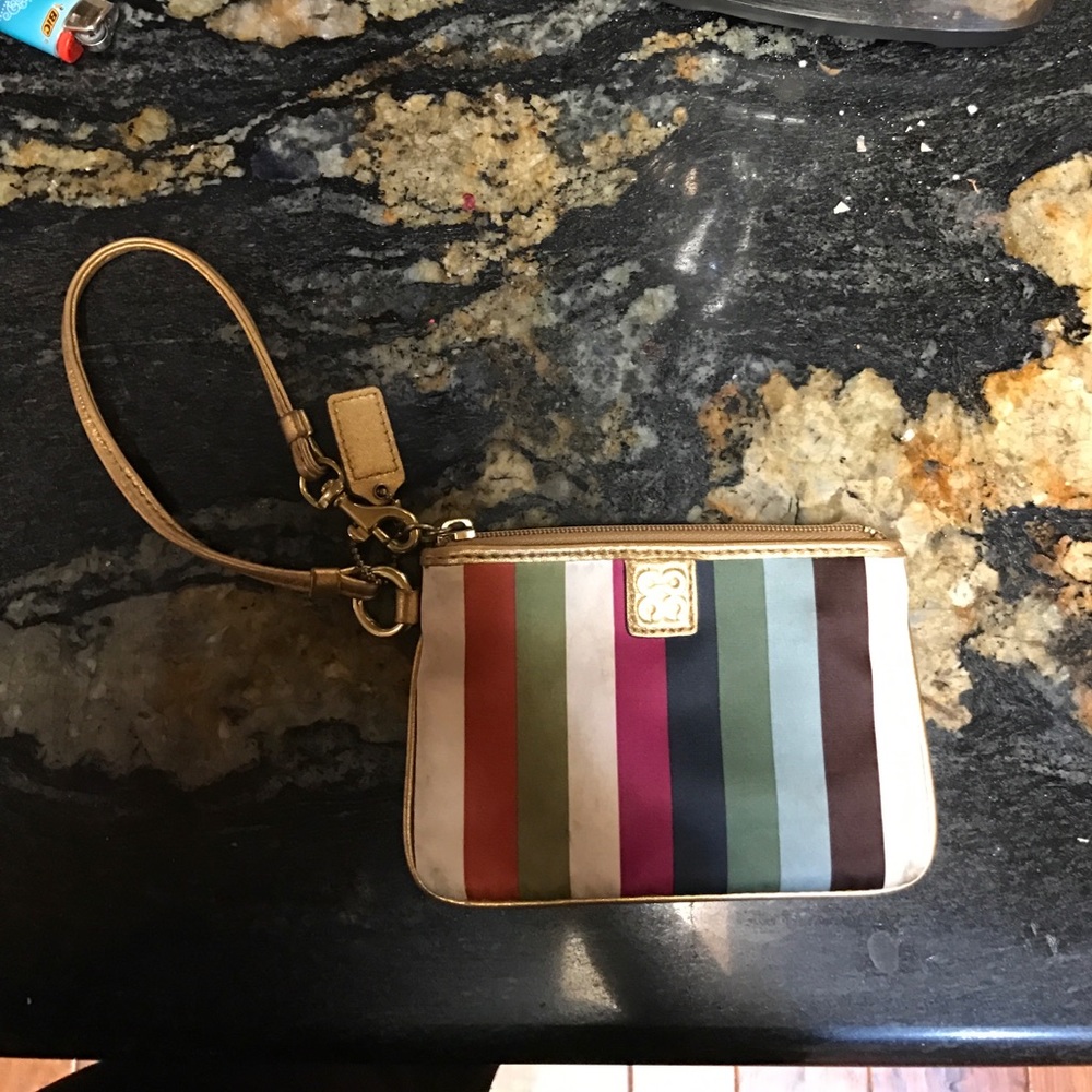 Striped wallet