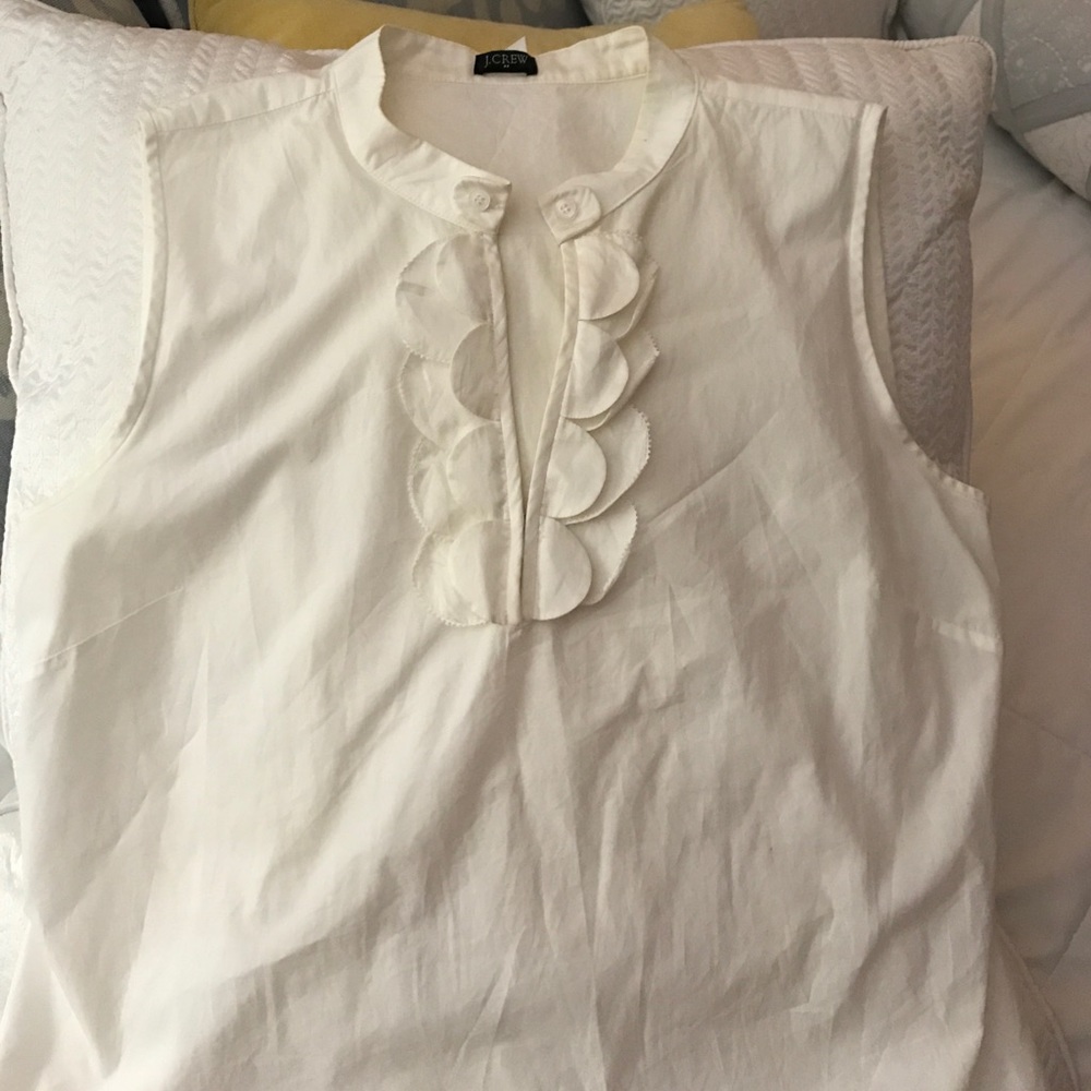 JCrew sleeveless blouse