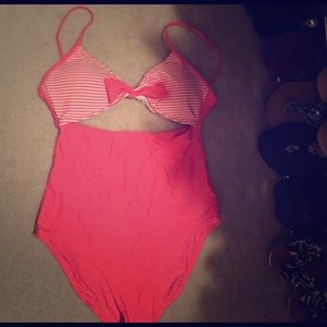 American Eagle Pink One-piece Swimsuit