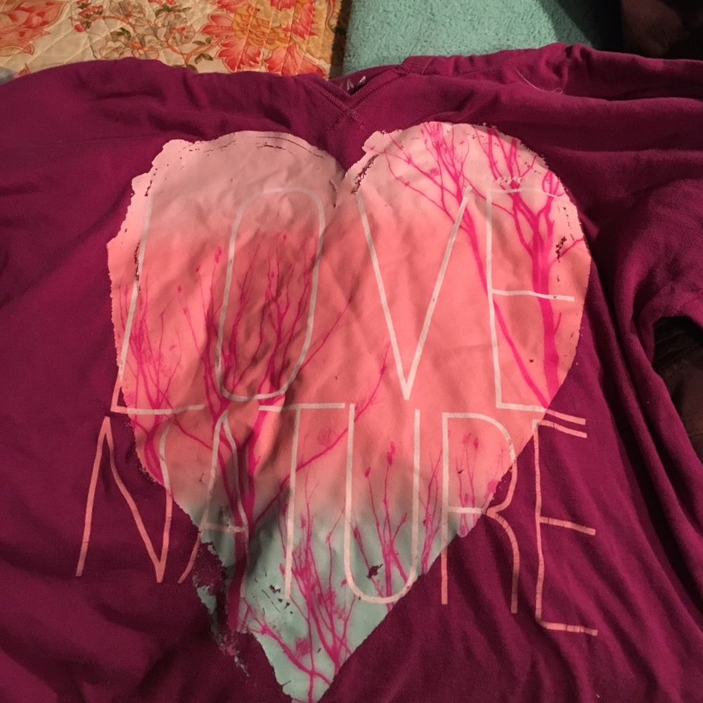 2 light shirts with hoods