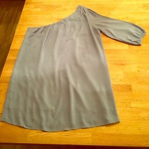 Blue Single Arm Dress