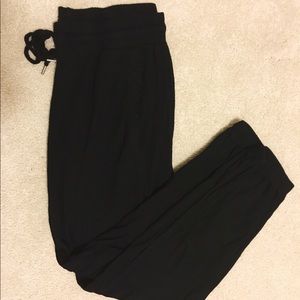 Black Jogger Sleep Pants