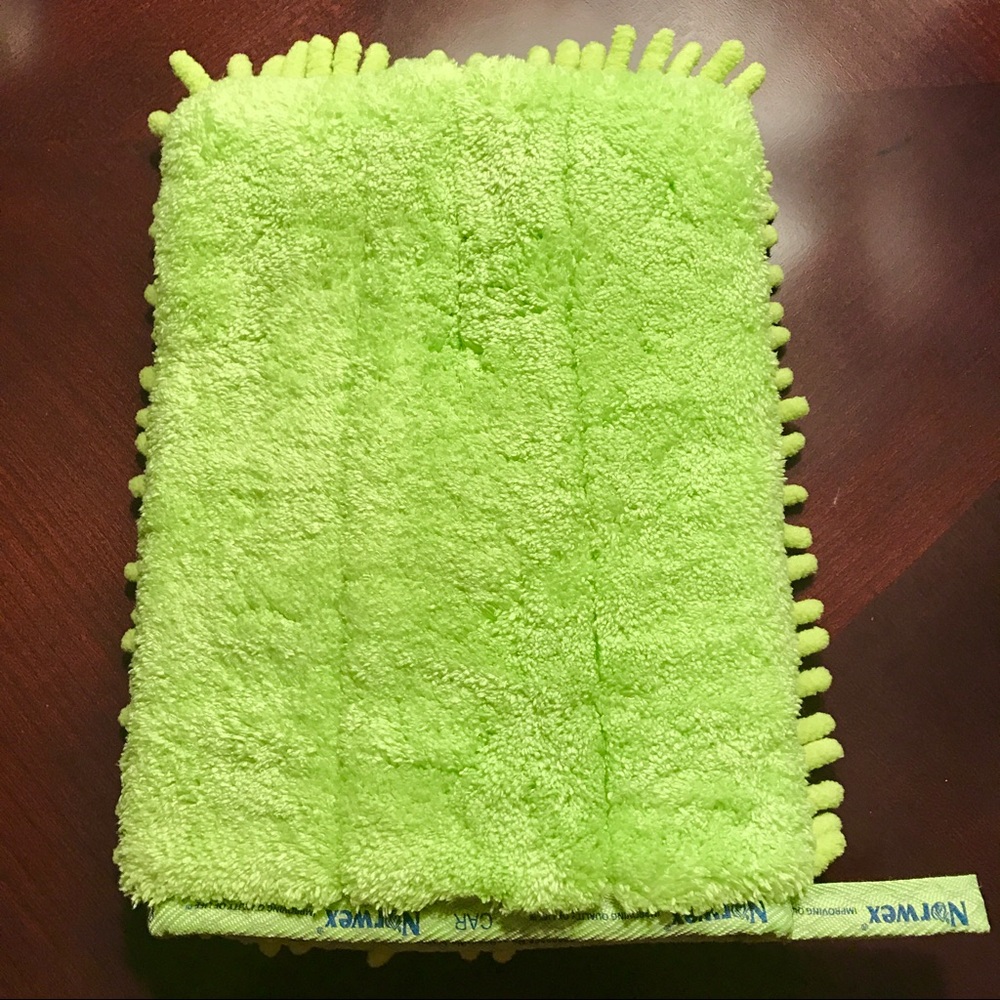 🆕 Norwex Car Wash Mitt, Green