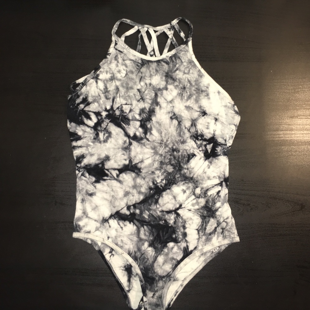 Acid Wash Body Suit