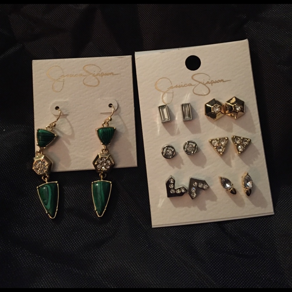 Jessica Simpson earring bundle