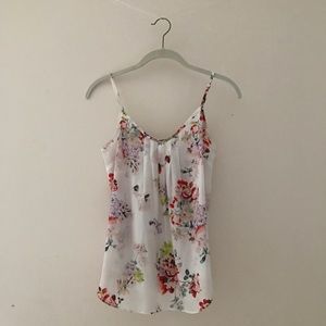 Aritzia Floral Top