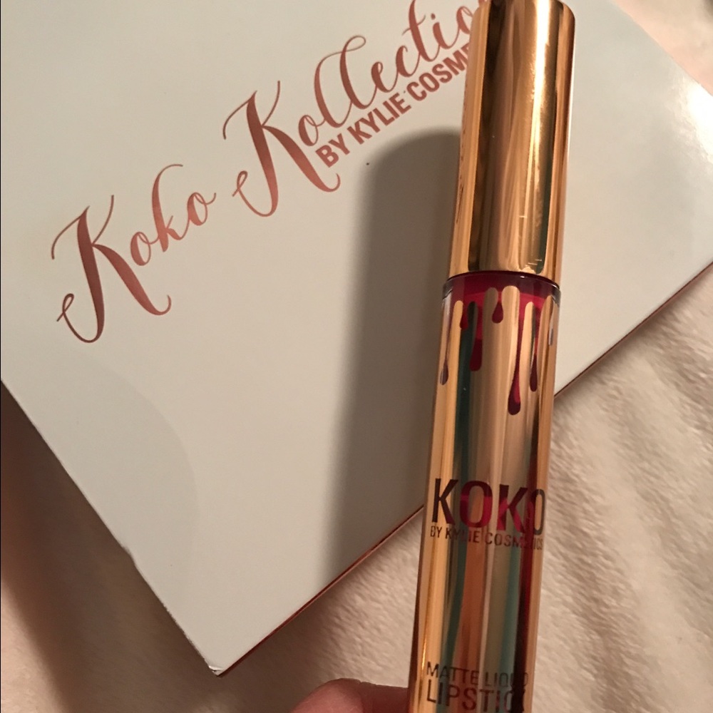 Kylie Cosmetics OKURRR Lip Kit.  KOKO collection