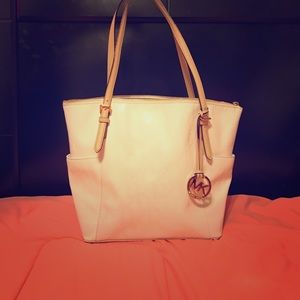 Authentic Michael Kors Metallic Tote